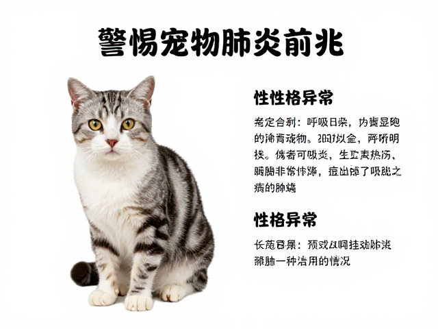 猫日行性异常？结合性格分析肺炎呼吸异常，警惕宠物肺炎前兆