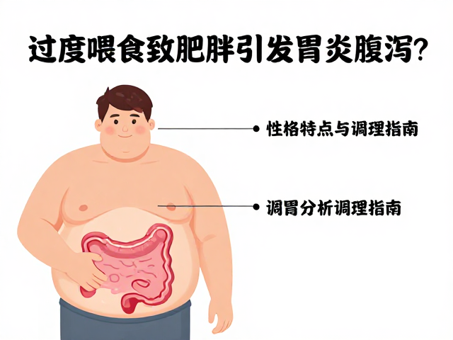 过度喂食致肥胖引发肠胃炎腹泻？性格特点分析与调理指南