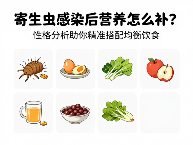 寄生虫感染后营养怎么补？性格分析助你精准搭配均衡饮食