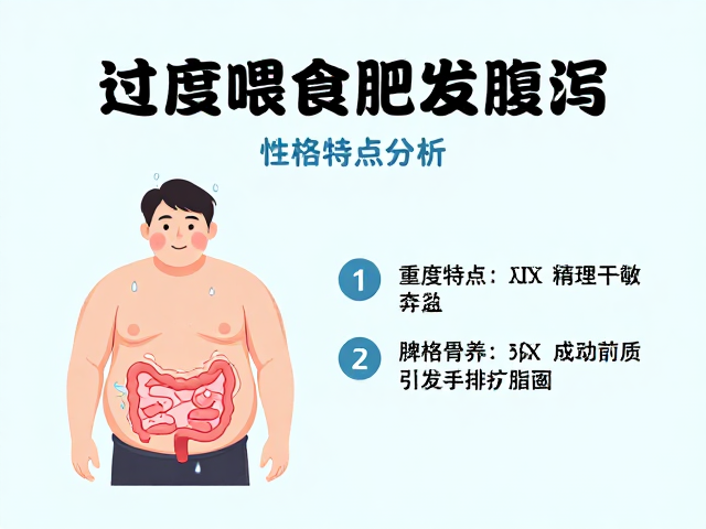 过度喂食致肥胖引发肠胃炎腹泻？性格特点分析与调理指南