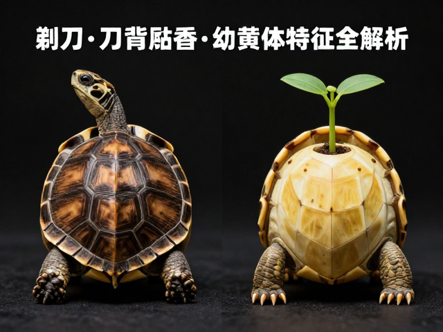 剃刀龟vs刀背麝香,幼苗鉴别技巧与高黄个体特征全解析