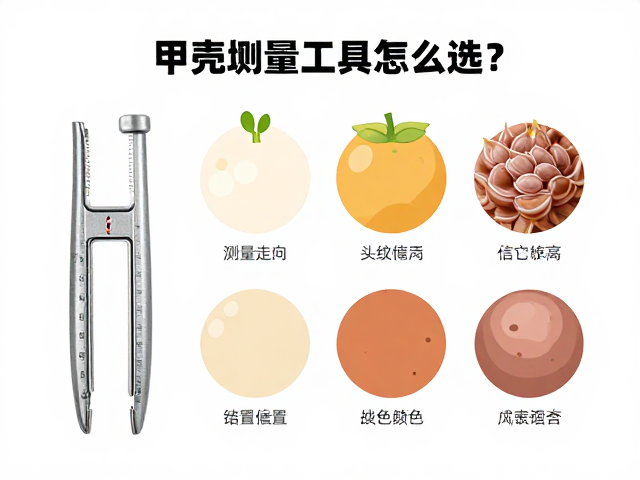 甲壳测量工具怎么选？幼苗鉴别技巧与头纹走向颜色分布全解析