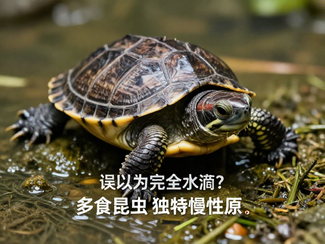 误以为完全水栖?幼龟多食昆虫,深度解析其独特性格特点