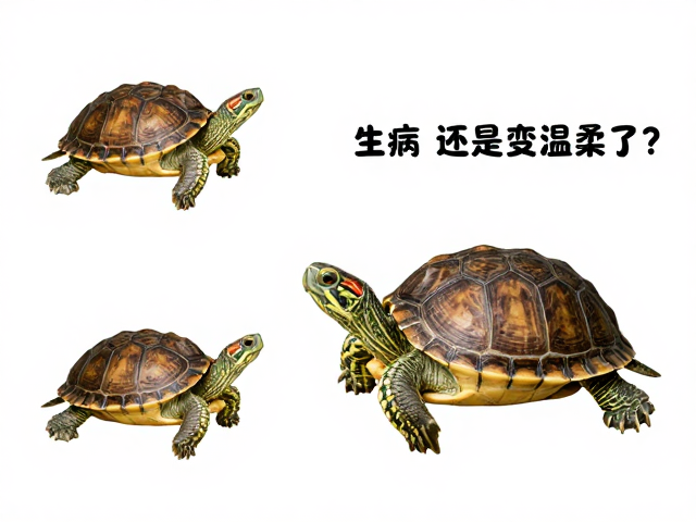蛋龟性格分析,成龟摄食植物增多,是生病还是变温柔了?