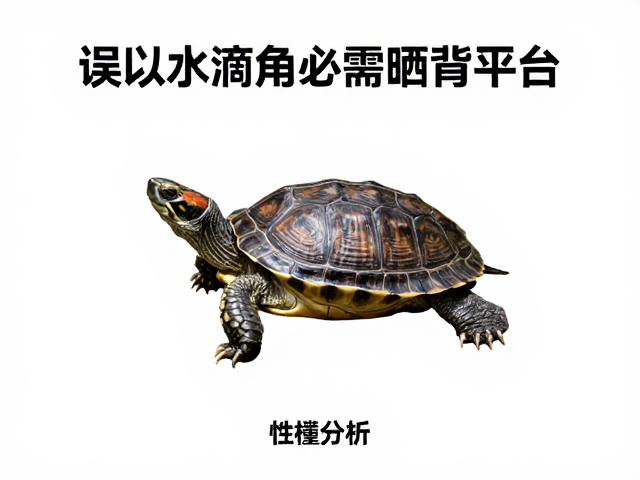 误以为完全水栖？龟类需晒背平台，性格特点分析助你科学养宠