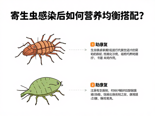 寄生虫感染后如何营养均衡搭配？性格特点分析助康复
