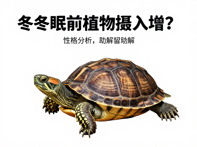 龟冬眠前植物摄入增？性格分析助理解成龟冬眠行为