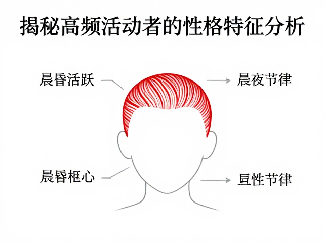 晨昏活跃，红纹头部？揭秘高频活动者的性格特征分析