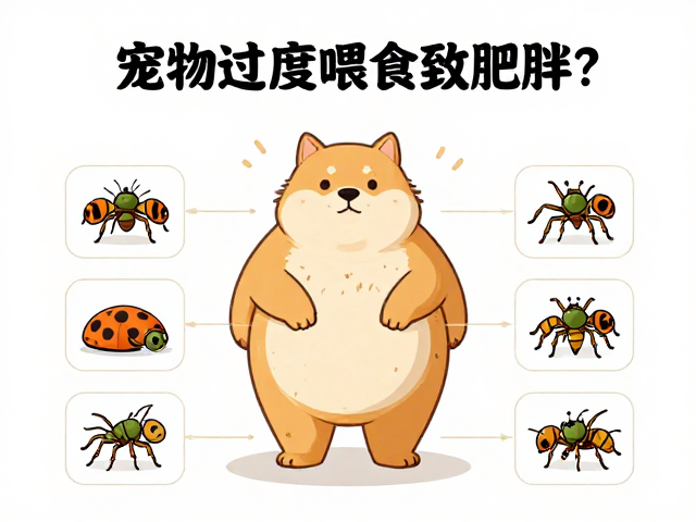 宠物过度喂食致肥胖?性格分析与昆虫控制误区