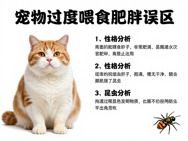 宠物过度喂食致肥胖？性格分析与昆虫控制误区