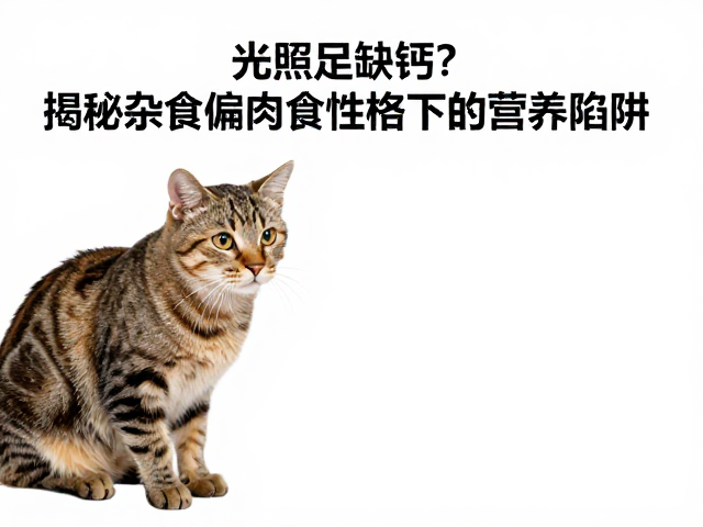 猫光照不足缺钙？揭秘杂食偏肉食性格下的营养陷阱