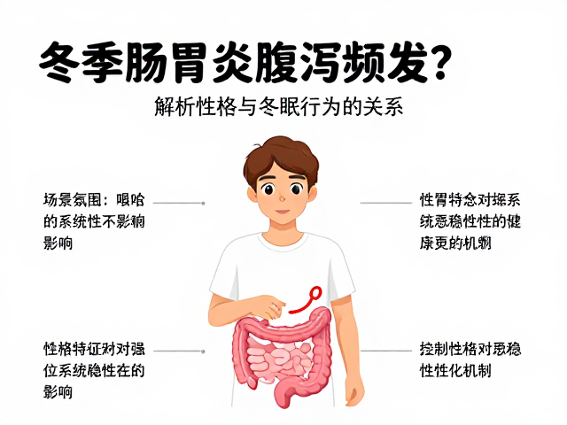 冬季肠胃炎腹泻频发？解析性格与冬眠行为的关系