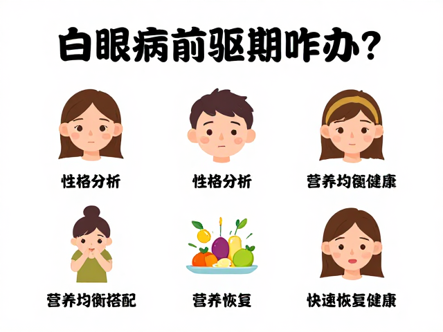 白眼病前驱期咋办？性格分析，营养均衡搭配，快速恢复健康