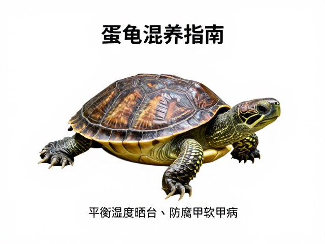 蛋龟混养指南，平衡湿度晒台，防腐甲软甲病