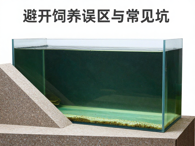 龟缸水陆比例怎么设?避开饲养误区与常见坑