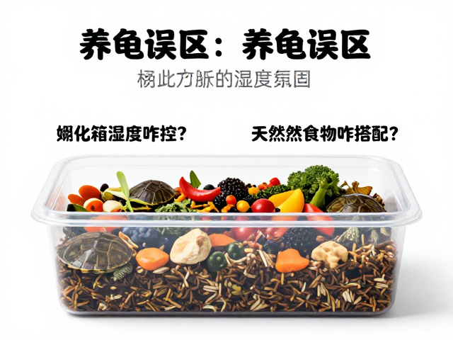 养龟误区,孵化箱湿度咋控?龟粮与天然食物咋搭配?