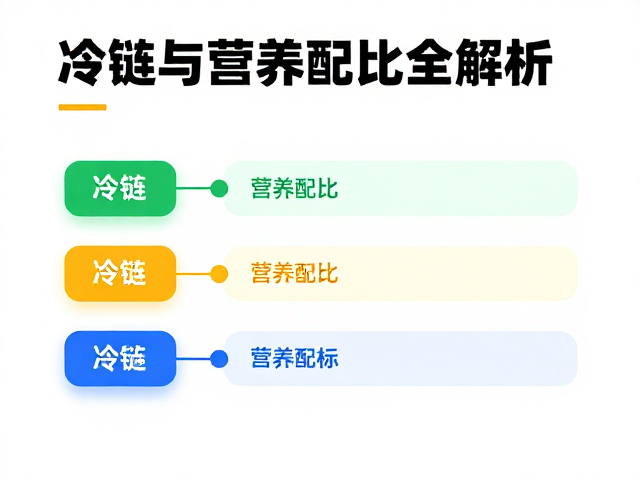 保育品种怎么分?冷链与营养配比全解析