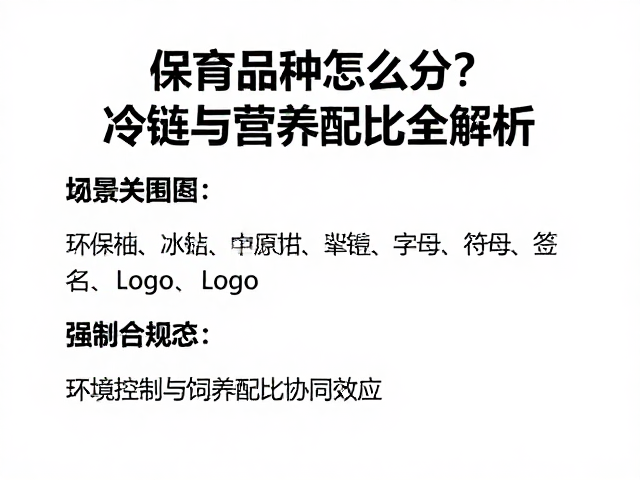 保育品种怎么分?冷链与营养配比全解析