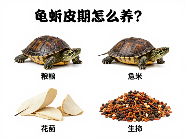 龟蜕皮期怎么养?纠正饲养误区,龟粮搭配天然食物助健康