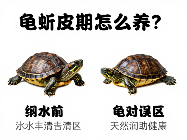 龟蜕皮期怎么养?纠正饲养误区,龟粮搭配天然食物助健康