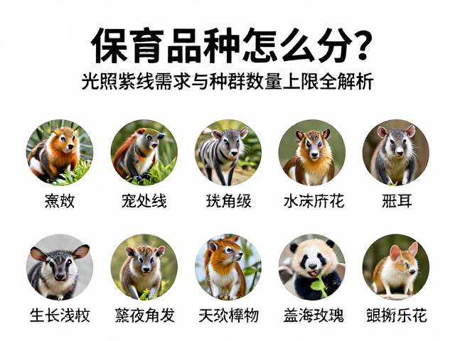 保育品种怎么分?光照紫外线需求与种群数量上限全解析