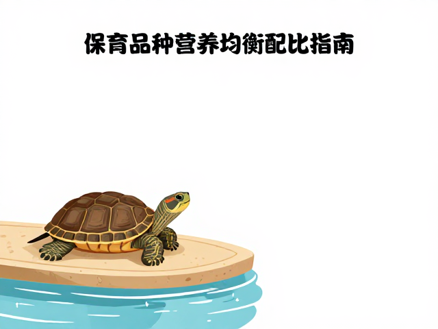 乌龟晒台与水域比例多少?保育品种营养均衡配比指南
