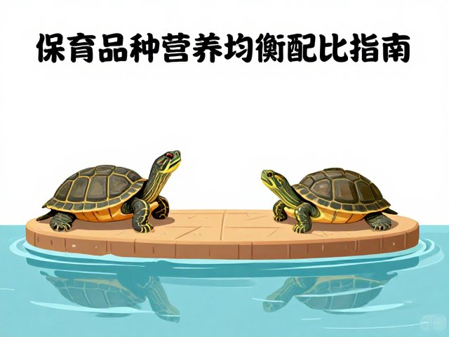 乌龟晒台与水域比例多少?保育品种营养均衡配比指南