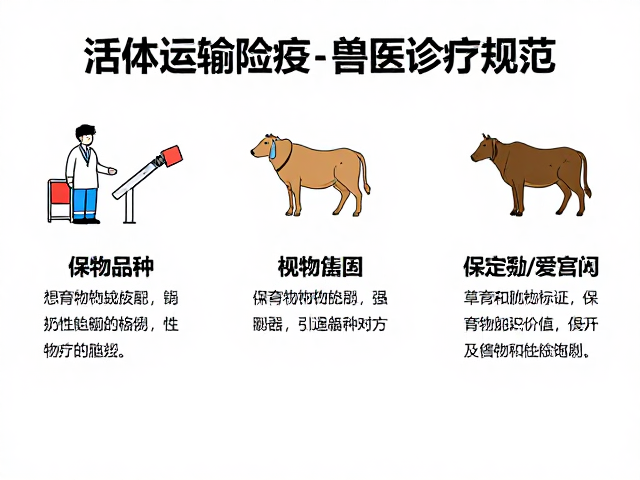 活体运输检疫与兽医诊疗规范，保育品种区分指南