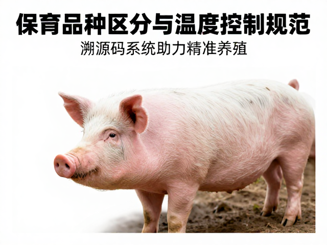 猪保育品种区分与温湿度控制规范,溯源码系统助力精准养殖