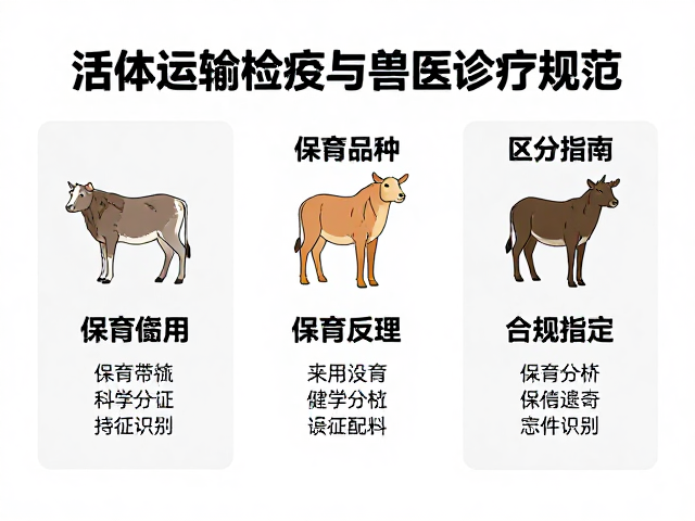 活体运输检疫与兽医诊疗规范,保育品种区分指南