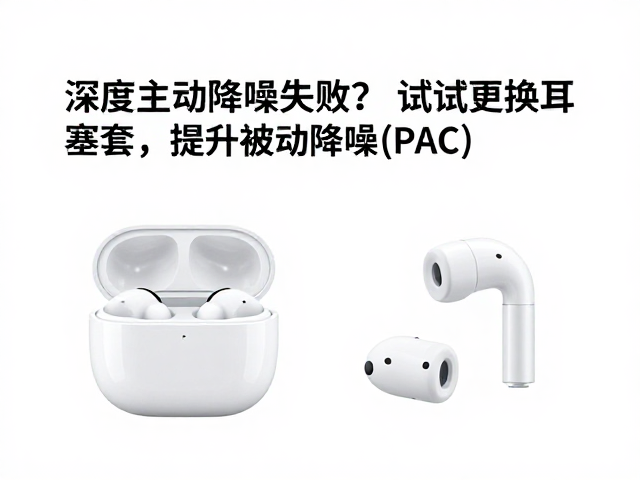 深度主动降噪失效？试试更换耳塞套，提升被动降噪(PAC)效果