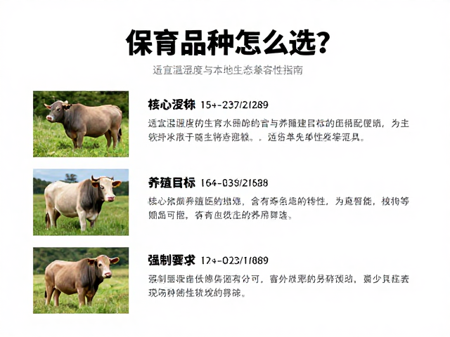 保育品种怎么选?适宜温湿度与本地生态兼容性指南
