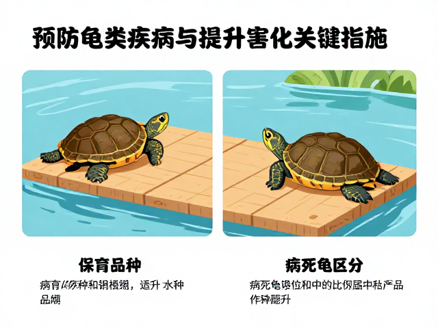 乌龟晒台与水域比例、保育品种区分，病死龟无害化处理指南