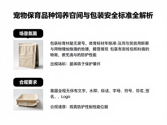 宠物保育品种饲养空间与包装安全标准全解析