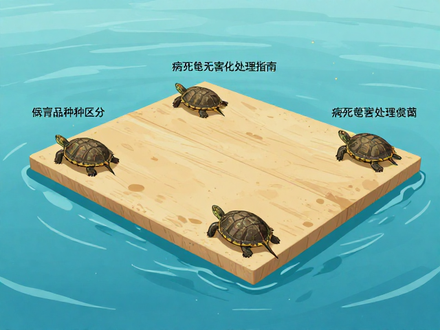 乌龟晒台与水域比例、保育品种区分,病死龟无害化处理指南