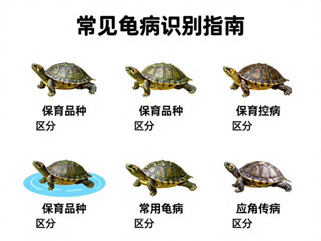 龟舍晒台与水域比例、保育品种区分与常见龟病识别指南