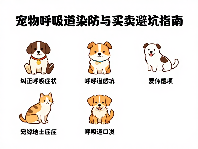 纠正饲养误区,宠物呼吸道感染预防与买卖避坑指南