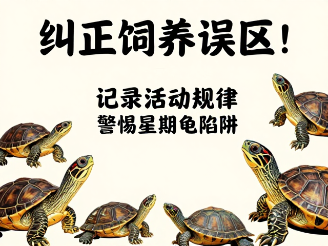 纠正饲养误区!记录活动规律,警惕星期龟陷阱