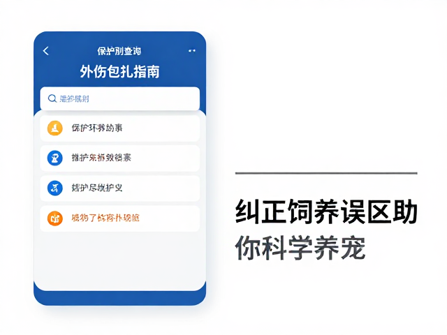 保护级别查询与外伤包扎指南,纠正饲养误区助你科学养宠