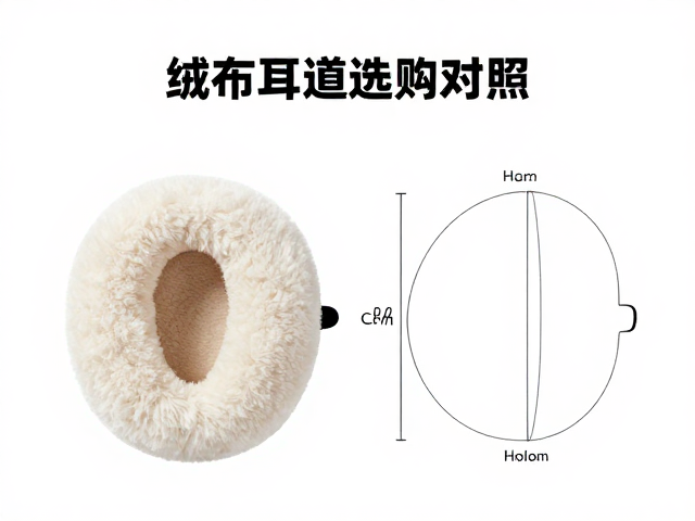 如何测量耳道尺寸？绒布耳机保护套选购指南与尺寸对照