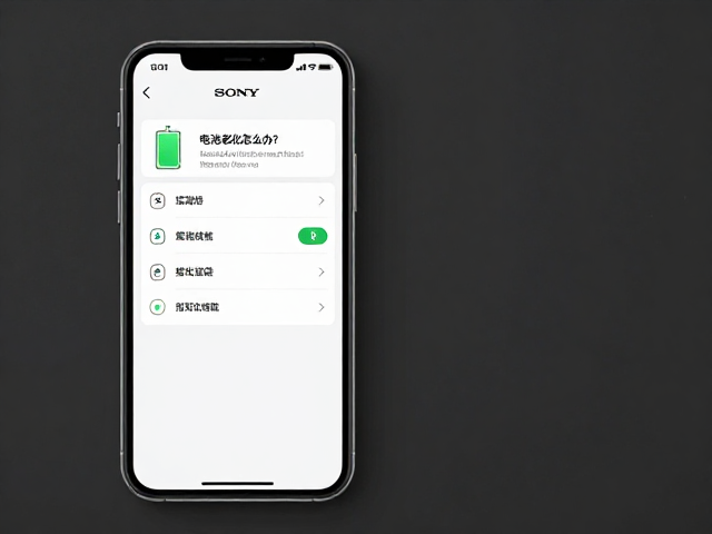 索尼APP自定义设置，电池老化怎么办？3招优化续航