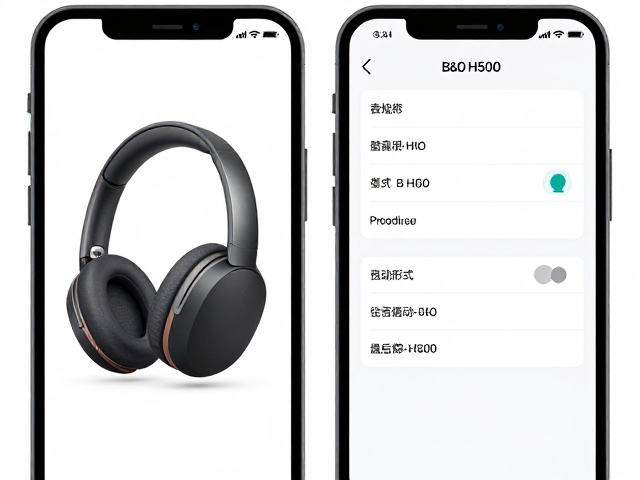 索尼与B&O H500对比，APP自定义设置详解，助你选对降噪耳机