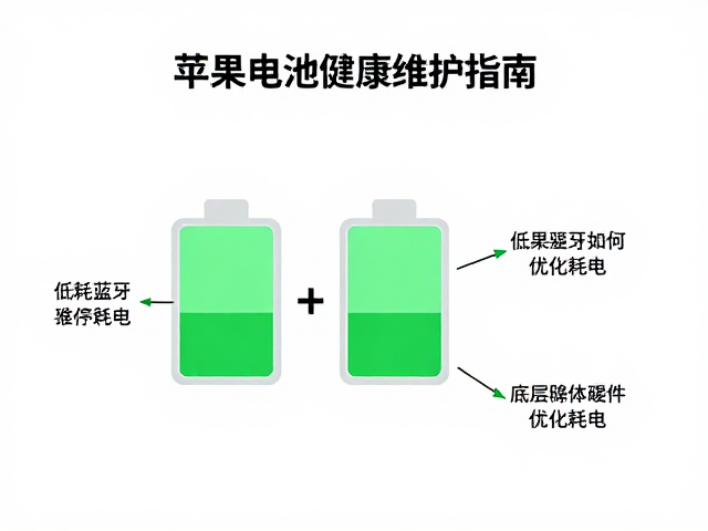 苹果电池健康维护指南，低功耗蓝牙BLE如何优化耗电