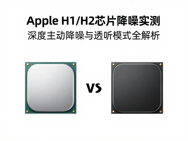 Apple H1/H2芯片降噪实测，深度主动降噪与透听模式全解析