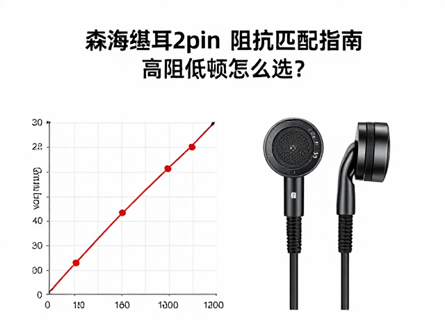 森海塞尔耳机2pin接口阻抗匹配指南,高阻低阻怎么选?