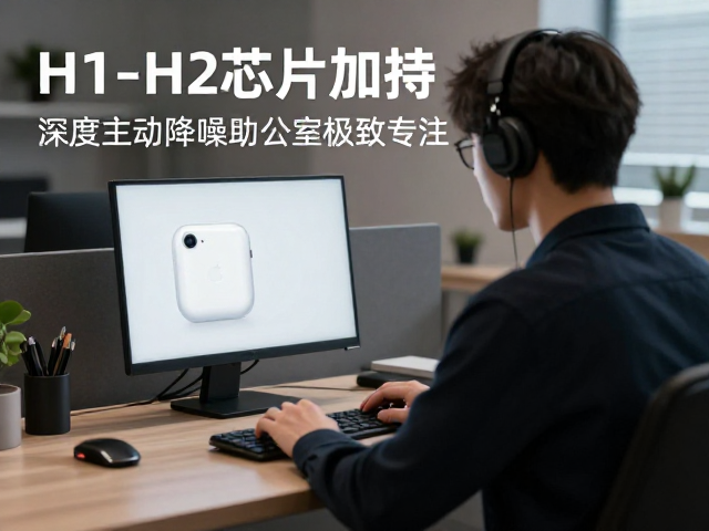 Apple H1/H2芯片加持，深度主动降噪助你办公室极致专注
