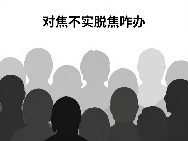 对焦不实脱焦咋办