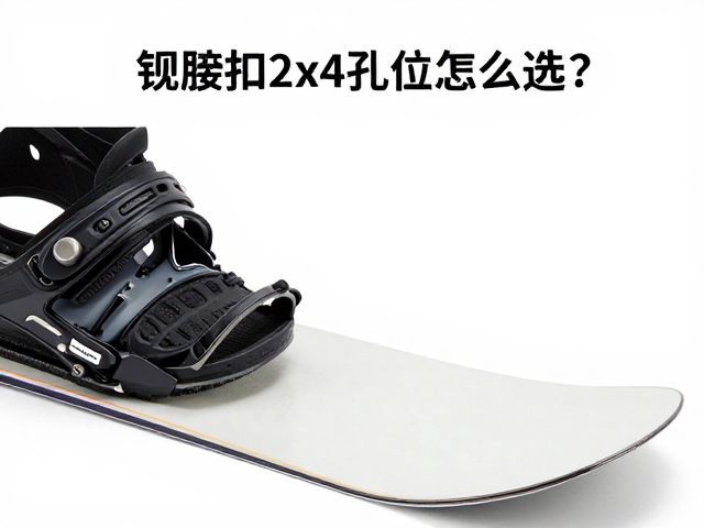 雪板衔接扣2x4孔位怎么选?适配绑带Straps安装指南