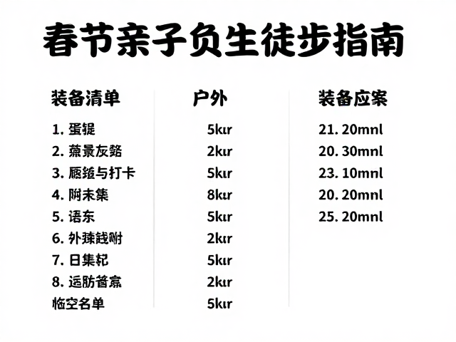 户外安全风险评估与应急预案