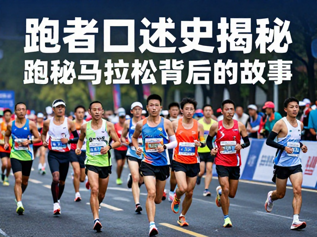 赛事底蕴深，海报燃！跑者口述史揭秘马拉松背后的故事